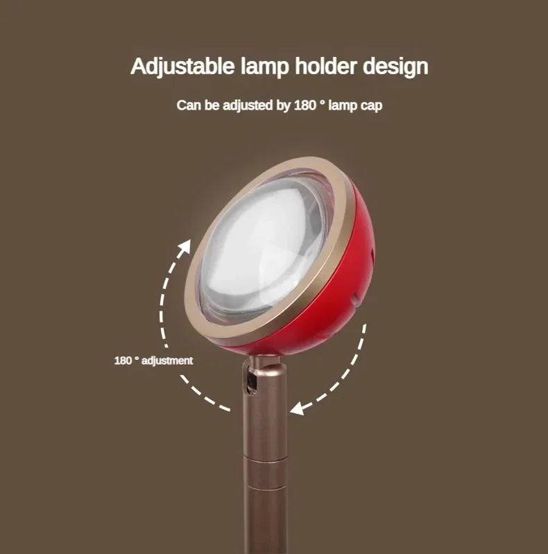 Sun Set Floor Lamp Minimalist Living Room Corner Lamp Bedroom Bedside Cafe Hotel Indoor Decor LED Atmosphere Tall Standing Lamp