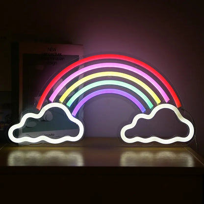 LED Neon Signs Acrylic Custom Neon Sign Kids Name Birthday Logo Personalized Family Home Wedding Wall Decor LED Lights Gifts
