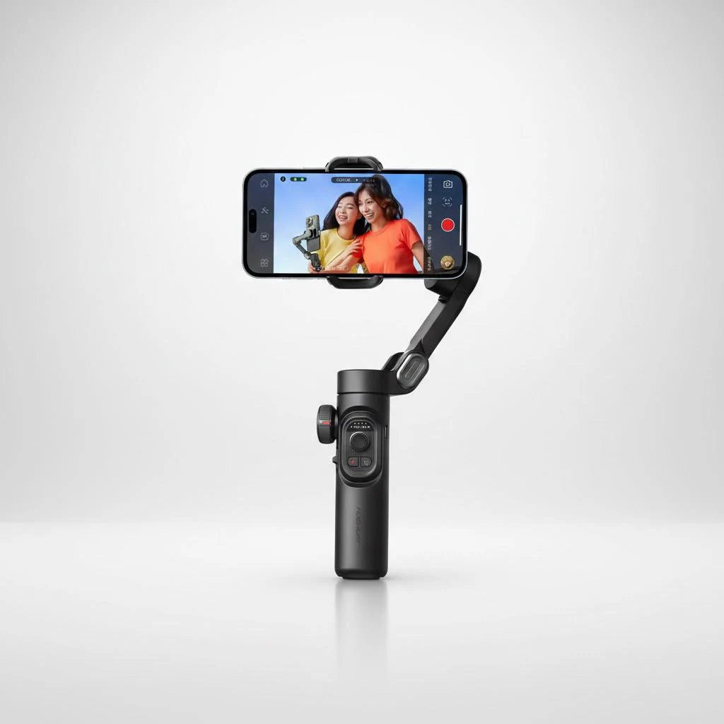 3-Axis Handheld Smartphone Gimbal Stabilizer Anti-shake Balance Shooter Selfie Stick Face Tracking