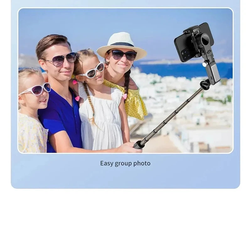360 Rotation Following Shooting Mode Gimbal Stabilizer Selfie Stick Tripod Gimbal Phone Smartphone Live Photography