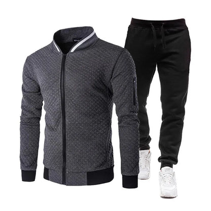 2025 New Mens Tracksuit Set Two Piece Tracksuit Men Fashion Jogging Suit Outfits Men Spring Autumn Baseball Sports suit set Wear