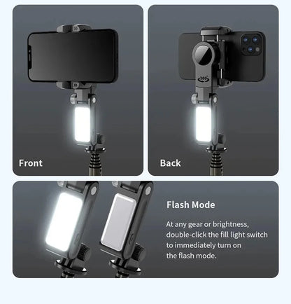 360 Rotation Following Shooting Mode Gimbal Stabilizer Selfie Stick Tripod Gimbal Phone Smartphone Live Photography