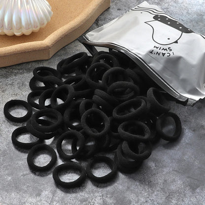 50/100Pcs Hair Bands for Children Colorful Nylon Scrunchie Hair Ties Rubber Band Kids Elastic Hair Leagues Girl Hair Accessories