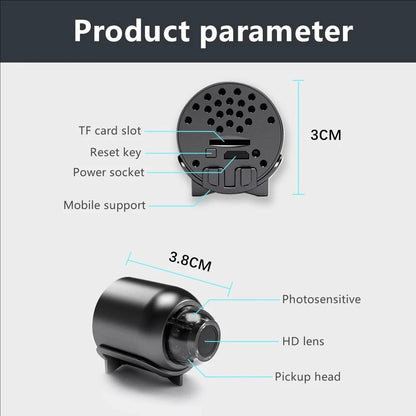 Mini X5 Camera Wireless 1080P Surveillance Security Video Cam Night Vision Motion Detect Camcorder Mini Cam Monitor Smart Home