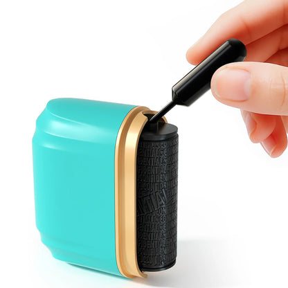 Wide-sized identity privacy roller seal, specifically designed for blocking confidential addresses and protecting privacy