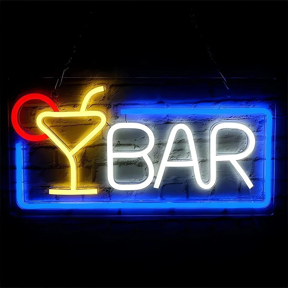 Neon Led Sign Beer Time Shop Bar Restaurant Hotel KTV Decor Neon Bar Sign LED Lights For Home Bar Pub Party Club Wall Decor USB