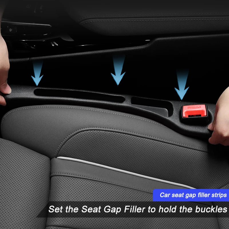 1Pcs Car Seat Gap Filler Side Seam Plug Strip Leak-proof Filling Strip For All Car Model Wallet Phone Holder Car Accessories