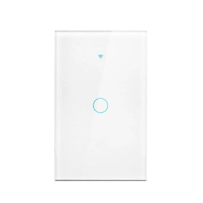Work with Tuya WIFI Smart Home Wireless Remote Control Switch Light Wall US/EU Glass Touch Panel Voice by Alexa Google Home