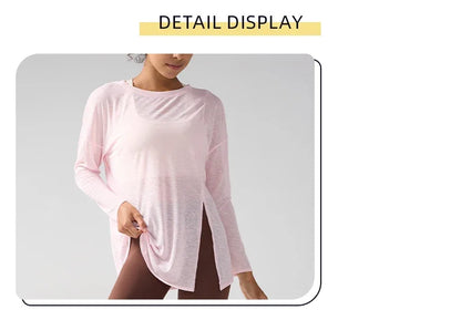 Women's Fitness Sports T-shirt Summer Loose Short Sleeve Quick Drying Gym Running Top Female Leisure Clothing👚