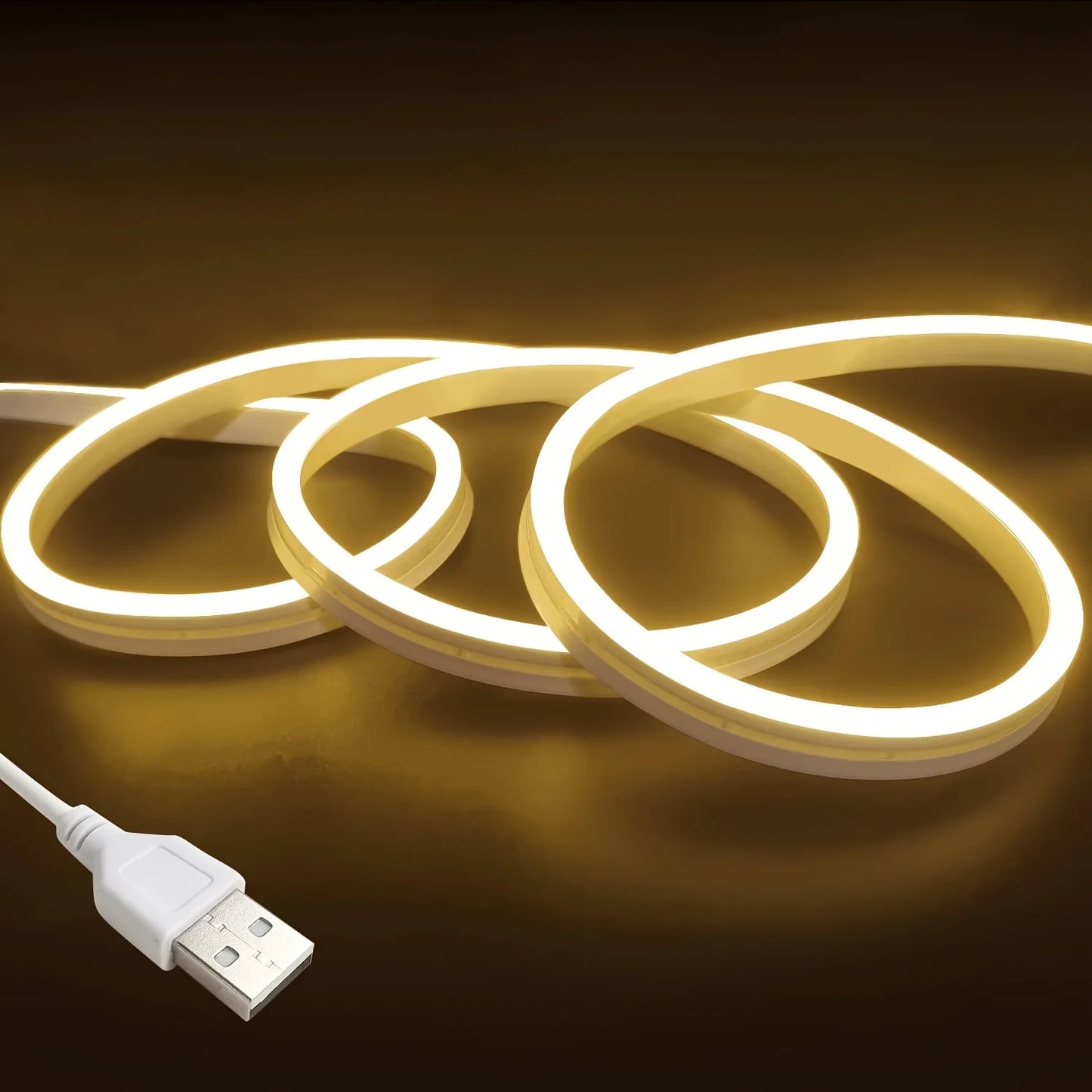 LED Strip Neon Light USB DC 5V Dimmable Touch Sensor Switch Flexible Silicone Neon Sign Tape Waterproof For Outdoor Home Decor