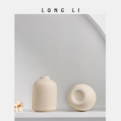 Ceramic vase Creative Decoration Living Room decoration Flower arrangement vase Room decoration Modern decoration simple ins