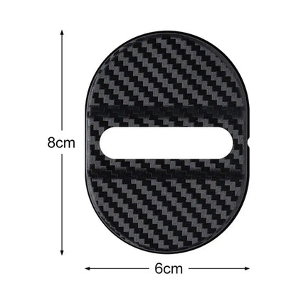 Universal Car Door Lock Protective Cover 4PCS Self-adhesive Car Decorative Accessories Car Door Lock Anti Rust Sleeve