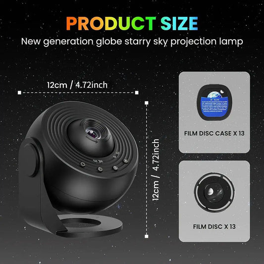 Bedroom Galaxy Projector Pro, Home Planetarium Projector Lamp Star Projector Pro Kids Adult Room Decoration with Timer Bluetooth