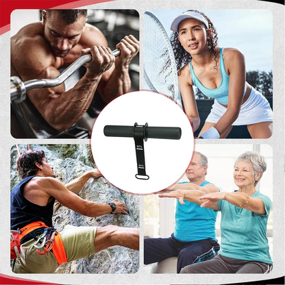 Forearm Strength Trainer Wrist Roller with Thickened Non-Slip Handle Adjustable Belt Home Workout Fitness Equipment Durable