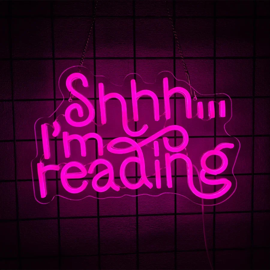 LED  Neon Light  for Classroom Bookstore Library Museum Study Room Read Books Be Kind Stay Weird Neon Sign for Wall Decor
