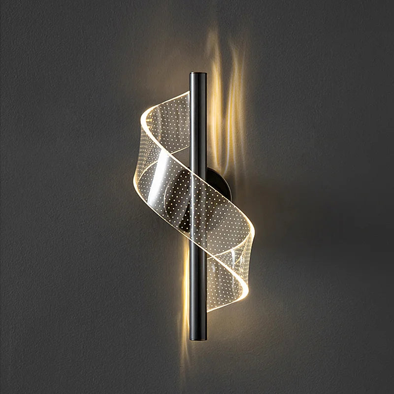 Nordic LED Wall Lamp Indoor Lighting For Bedroom Bedside Parlor Background Wall Light Modern Indoor Decoration Sconces