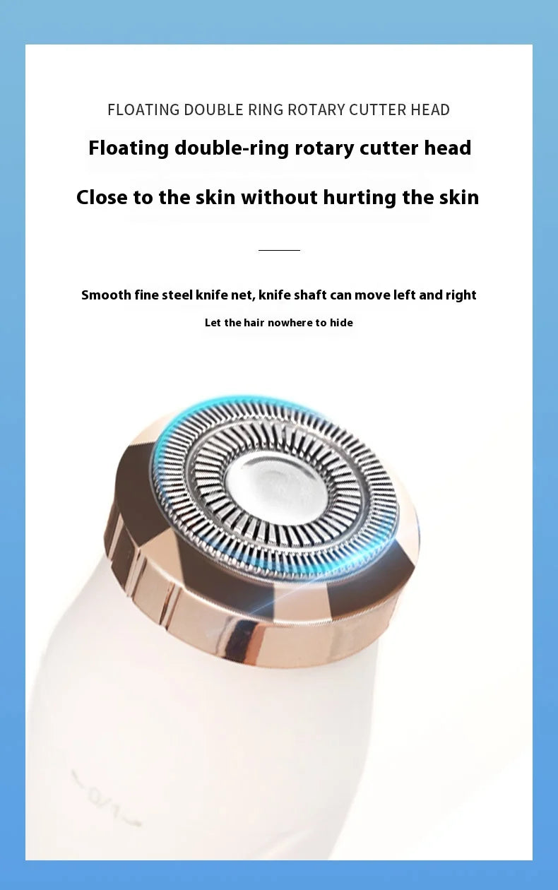 Electric Hair Trimmers for Women Waterproof Razor Painless Private Body Hair Removal Device shaver Bikini Arm Leg Face Shaving