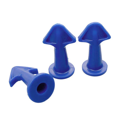 3pcs Multi-functional Silicone Sealant Nozzle Scraper Floor Caulking Tools Silicone Sealant Nozzles Kit Home Improvement Set A