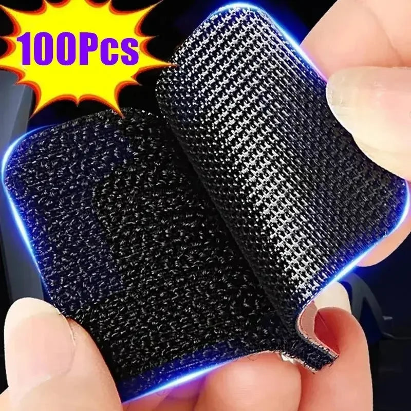 Nylon Double-sided Adhesive Sofa Self-adhesive Foot Pad Invisible Fixing Stickers Punch-free Non-slip Velcro  Self Adhesive