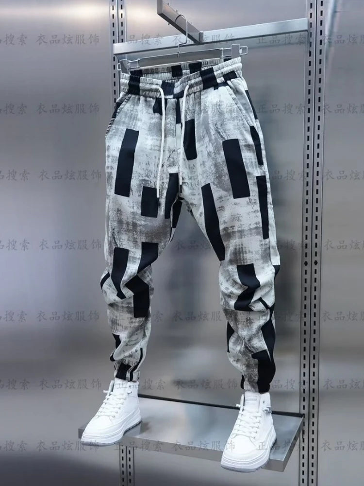 Men's Clothing Trousers for Men Pants Sport Male Clothes Baggy Pants Man Korean Popular Clothes Running Gym Jogging Sweatshirt