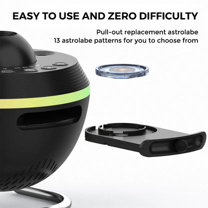 2024 newest 13 in 1 Ultra Clear Galaxy Projector with  MeteoUltra Clear Night Light Lamp Rotary Space Ball Planetarium Projector