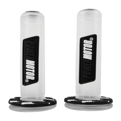 PowerMotor Motorcycle Grips Gel Anti-slip Wear-resistant Shock-absorbing Handle Rubber ATV Scooters Motocross Handle Accessories