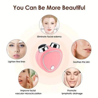 Microcurrent Facial Device Enhances The Ability to Lift The Face and Tighten The Skin Facial Wrinkle Equipment for Women