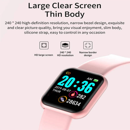 Smart Watch Women Men Music Control Bluetooth Calories Fitness Monitor Smartwatch Running Tracker Sport Bracelet For Android IOS