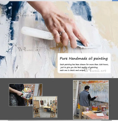 Custom pictures on the Wall painting High Quality Handmade Oil Painting On Canvas For Home Decor living room bedroom