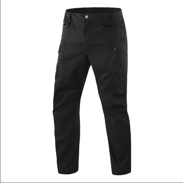 Mens Cargo Pants Multi Pocket Casual Training Pants Waterproof Wear Resistant City Work Trousers Outdoor Overalls Bottoms