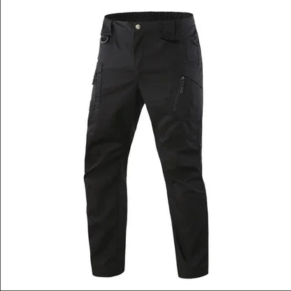 Mens Cargo Pants Multi Pocket Casual Training Pants Waterproof Wear Resistant City Work Trousers Outdoor Overalls Bottoms