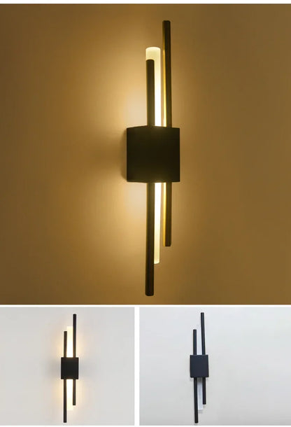 Nordic Led Wall Lamp Indoor Lighting Bathroom Wall Sconces Light Fixture Living Room Corridor Bedroom Decoration Wall Lights