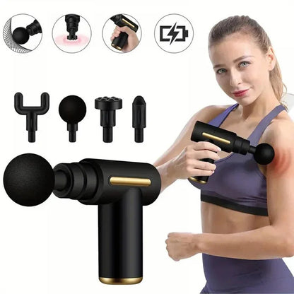 2026 Portable Fascia Gun Deep Tissue Massage Mini Lightweight Adjustable Speed Whole Body Massage Equipment 2025
