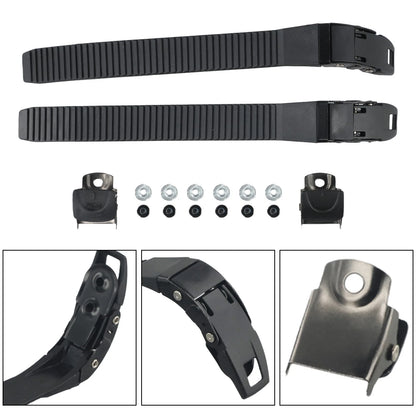 Roller Skates Strap Fastening Straps Lnline Part Safe Shoe 210*22*5mm 2Pcs Accessories Buckle Hockey Easy To Use