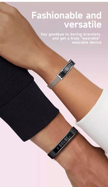 New Smart Bracelet Sport Fitness Tracker Heart Rate Blood Oxygen Monitor Pedometer Call Reminder Smartwatch Band for Men Women