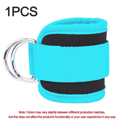 1PC Padded Ankle Straps Ankle Straps for Cable Machines Double D-Ring Fitness Ankle Cuffs for Gym Workouts Rebate Leg Extensions