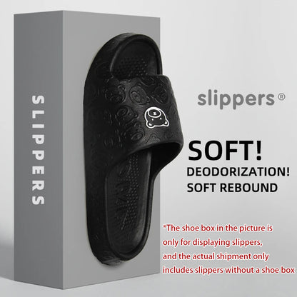 Summer Home Use EVA Slippers for Women Cute Cartoon Design Indoor Comfortable Slip-On Shoes