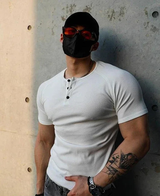 Man Tee Shirts Gym Top Slim Fit Skinny T Shirt For Men Plain White No Logo Muscles Cheap Clothes And Comfortable Y2k New In Xl
