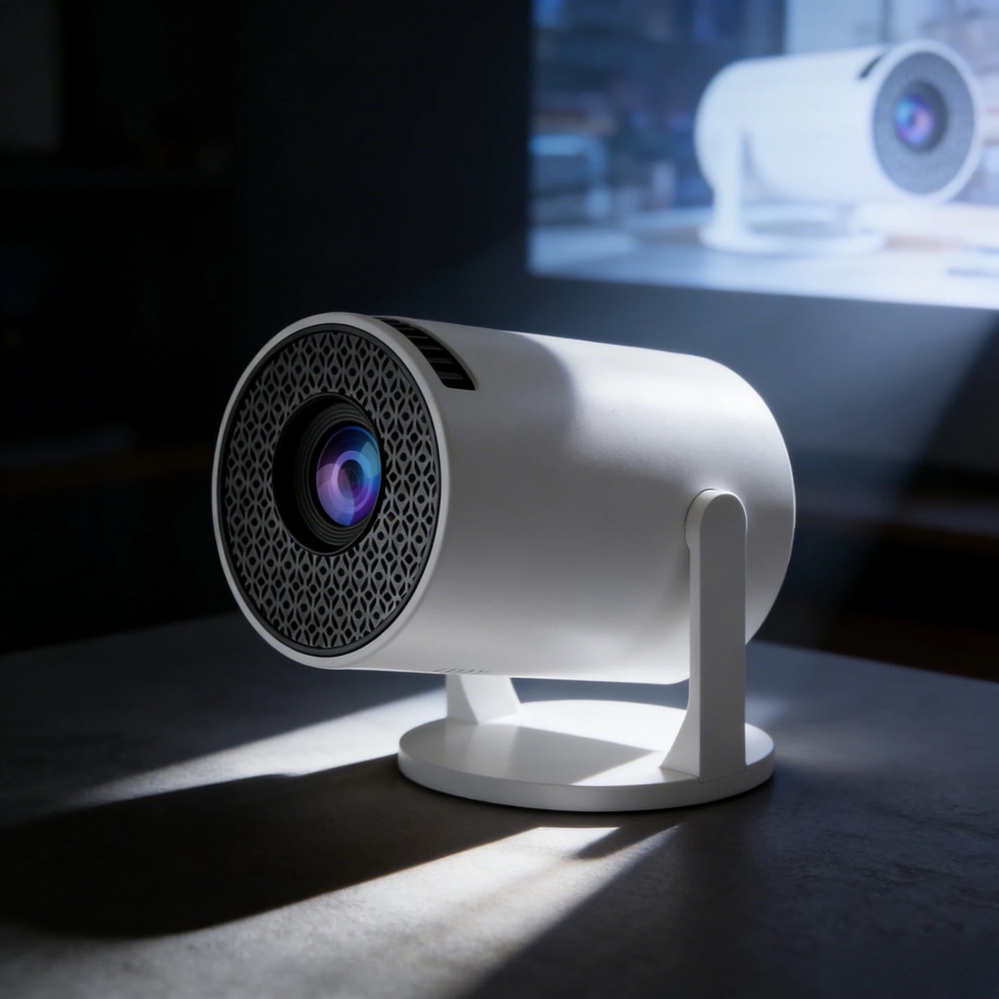 Mini WiFi Projector HY300mini HD Portable Projection Device for Home Theater