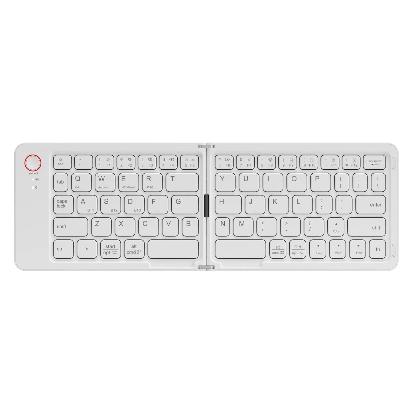 Portable Bluetooth Foldable Keyboard For IOS/Android/Windows Tablet Mobile Phone Portable Keyboard Computer Accessories