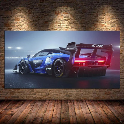 Car Wall Art Picture Vehicle Modern Canvas Painting Poster and Print for Living Room Bedroom Home Decor