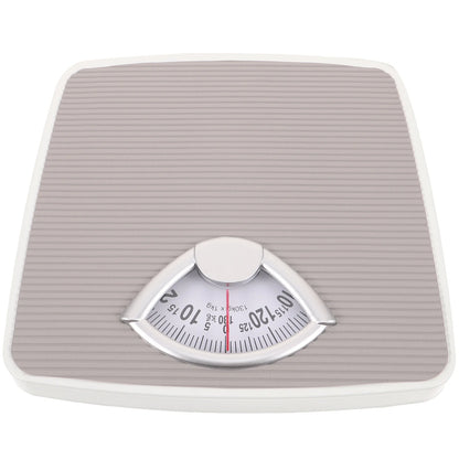 Mechanical Scale Body Weight Scales for Home Use Grey Manual Bathroom Spring Scale Model Health Weighing Tool