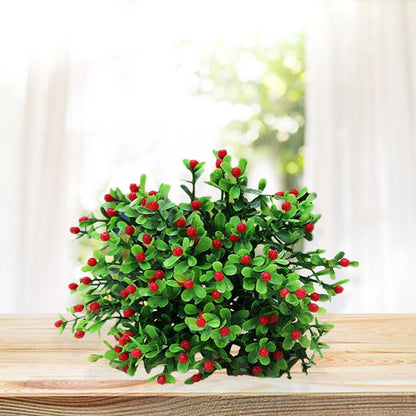 Artificial Plant Vivid Realistic Appearance Photo Props Home Decoration Fake Greenery Grass Ivy Leaf Wreath Silk For Living Room