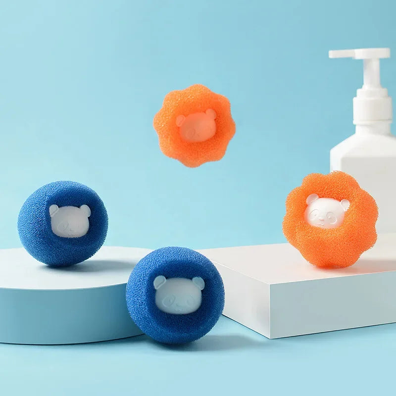 Magic Laundry Ball Set Can Be Reused Clothes Hair Cleaning Tools Pet Hair Removal Device Washing Machine Products Household Home